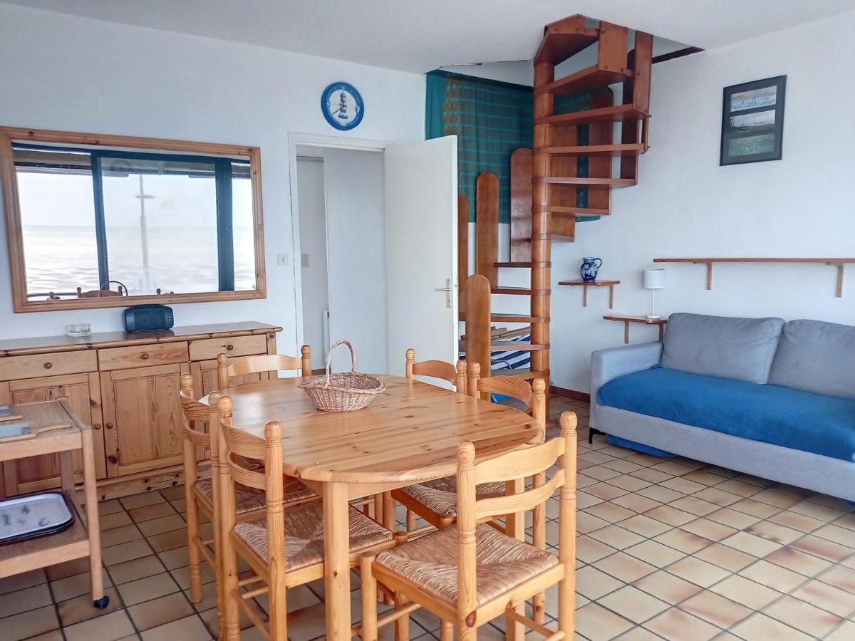 Appartement Duplex En Front De Mer Avec Terrasse - Acces Direct Plage - 2 Chambres + Cabine - Fr-1-361-456 Сен-Пер-сюр-Мер Екстериор снимка